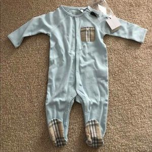 Burberry onesie NWT